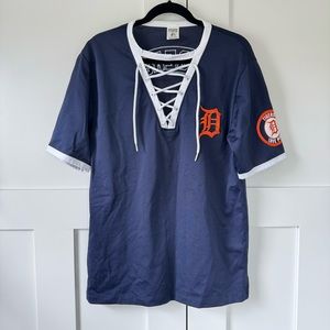 Victoria's Secret PINK Detroit Tigers Jersey Oversize Top (XS) | NWOT